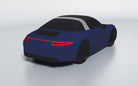Goodwool tailor-made car cover for Porsche 911 (991.1) Targa 4 GTS — Blue 565