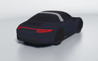 Goodwool tailor-made car cover for Porsche 911 (991.1) Targa 4 GTS — Blue 590