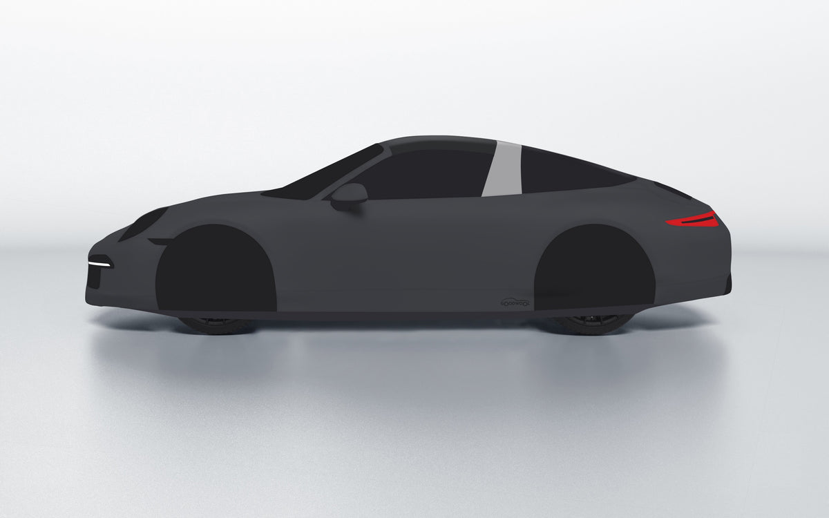 Goodwool tailor-made car cover for Porsche 911 (991.1) Targa 4 GTS — Grey 790