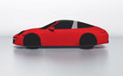 Goodwool tailor-made car cover for Porsche 911 (991.1) Targa 4S — Red 150