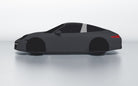 Goodwool tailor-made car cover for Porsche 911 (991.1) Targa 4S — Grey 790