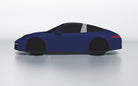 Goodwool tailor-made car cover for Porsche 911 (991.1) Targa 4 — Blue 565