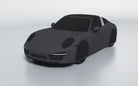 Goodwool tailor-made car cover for Porsche 911 (991.1) Targa 4 — Grey 790