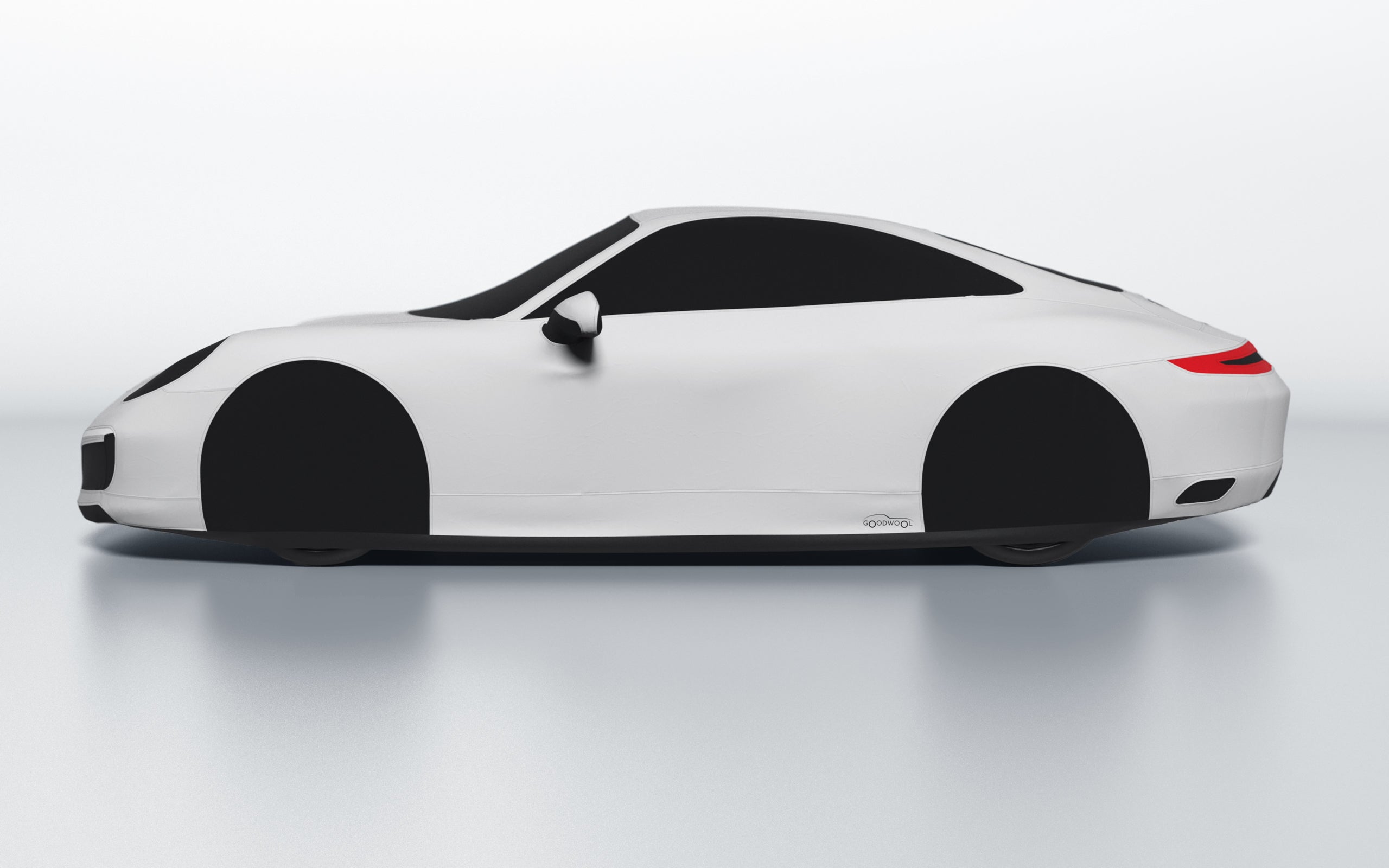 Goodwool tailor-made car cover for Porsche 911 (991.2) Carrera 4S — Grey 710
