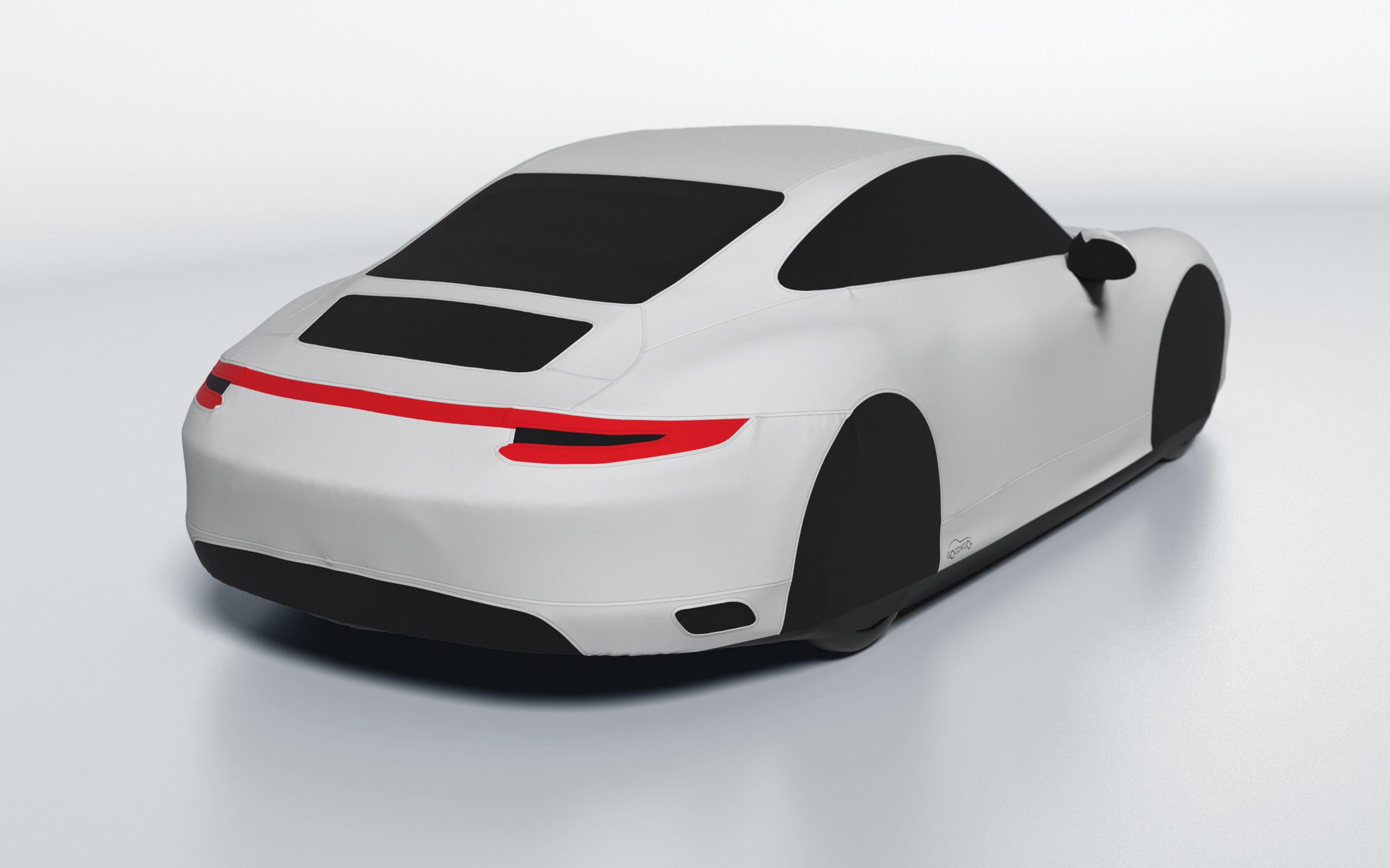 Goodwool tailor-made car cover for Porsche 911 (991.2) Carrera 4S — Grey 710