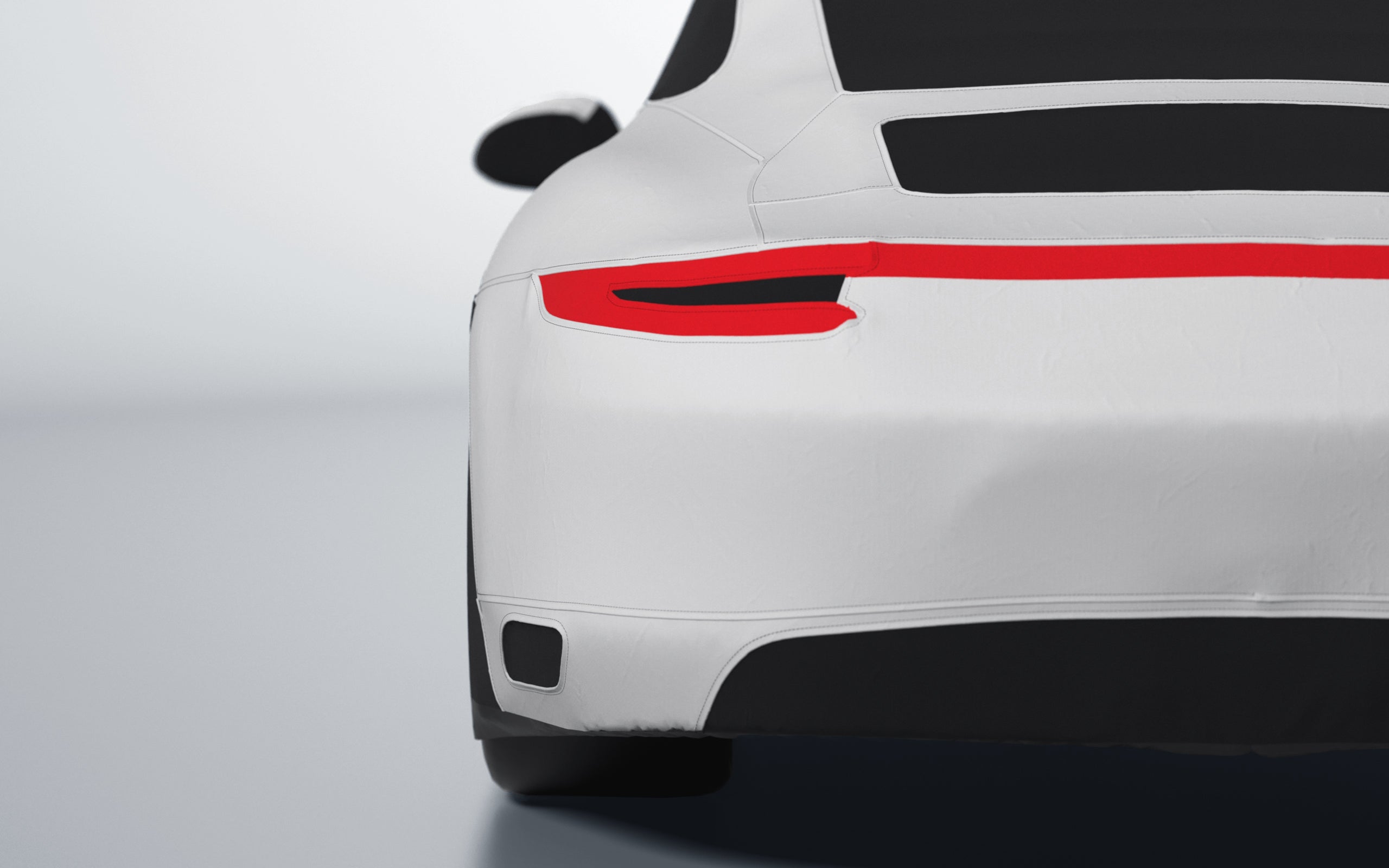 Goodwool tailor-made car cover for Porsche 911 (991.2) Carrera 4S — Grey 710