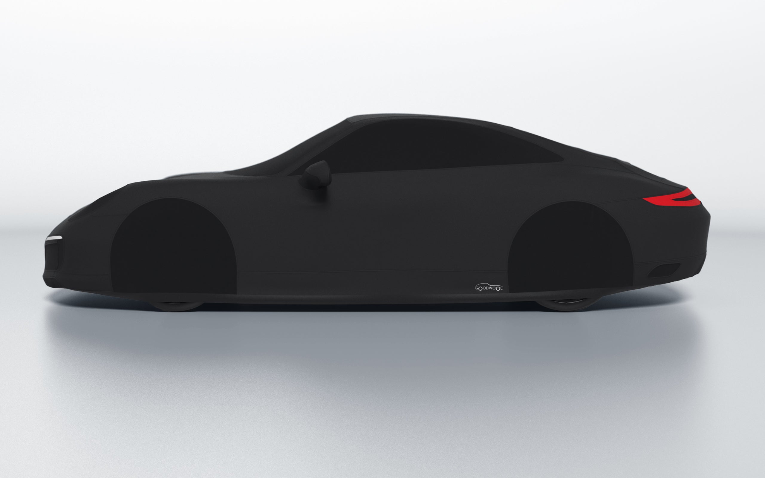 Goodwool tailor-made car cover for Porsche 911 (991.2) Carrera 4S — Black 850