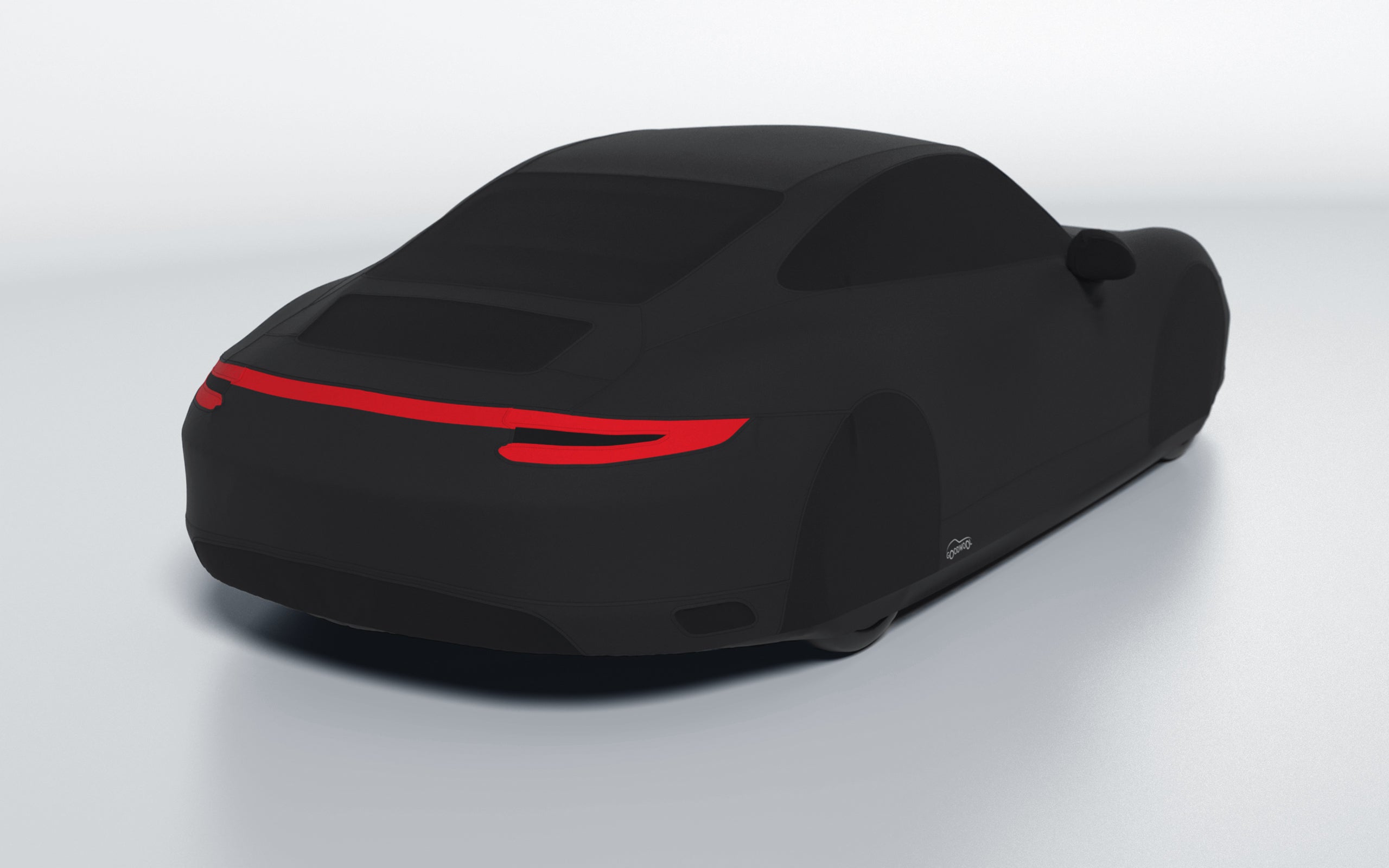 Goodwool tailor-made car cover for Porsche 911 (991.2) Carrera 4 — Black 850