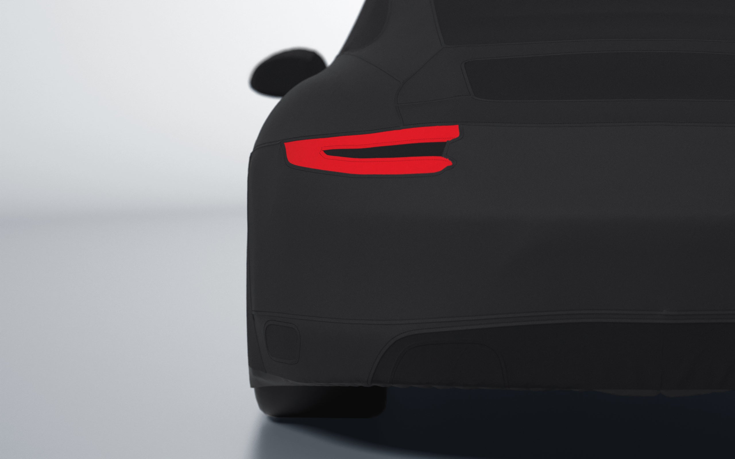 Goodwool tailor-made car cover for Porsche 911 (991.2) Carrera S — Black 850