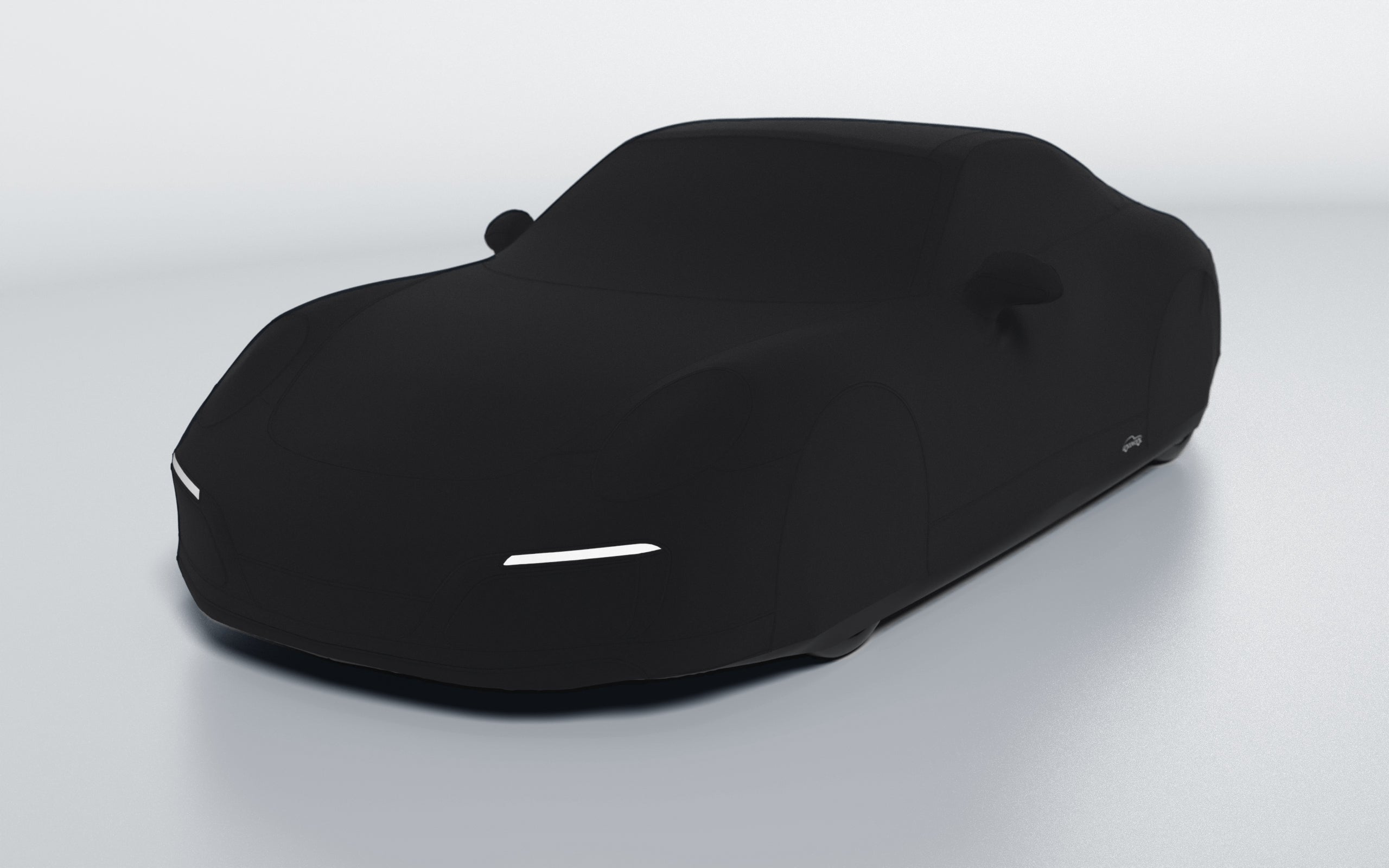 Goodwool tailor-made car cover for Porsche 911 (991.2) Carrera S — Black 890