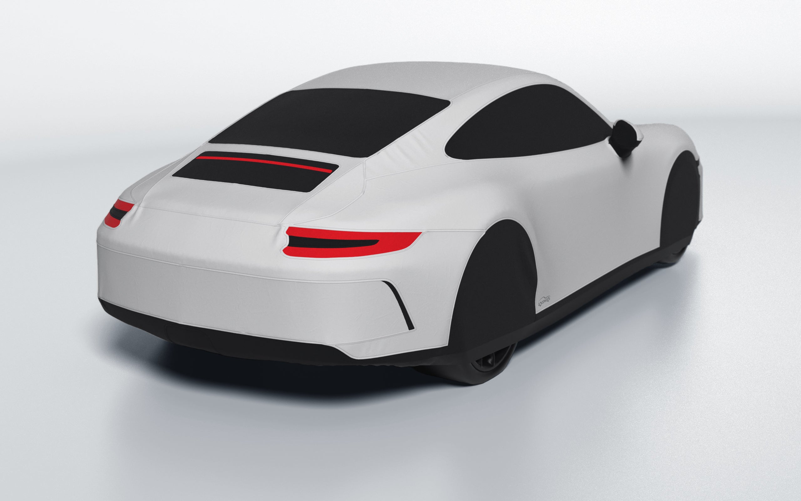 Goodwool tailor-made car cover for Porsche 911 (991.2) GT3 Touring — Grey 710