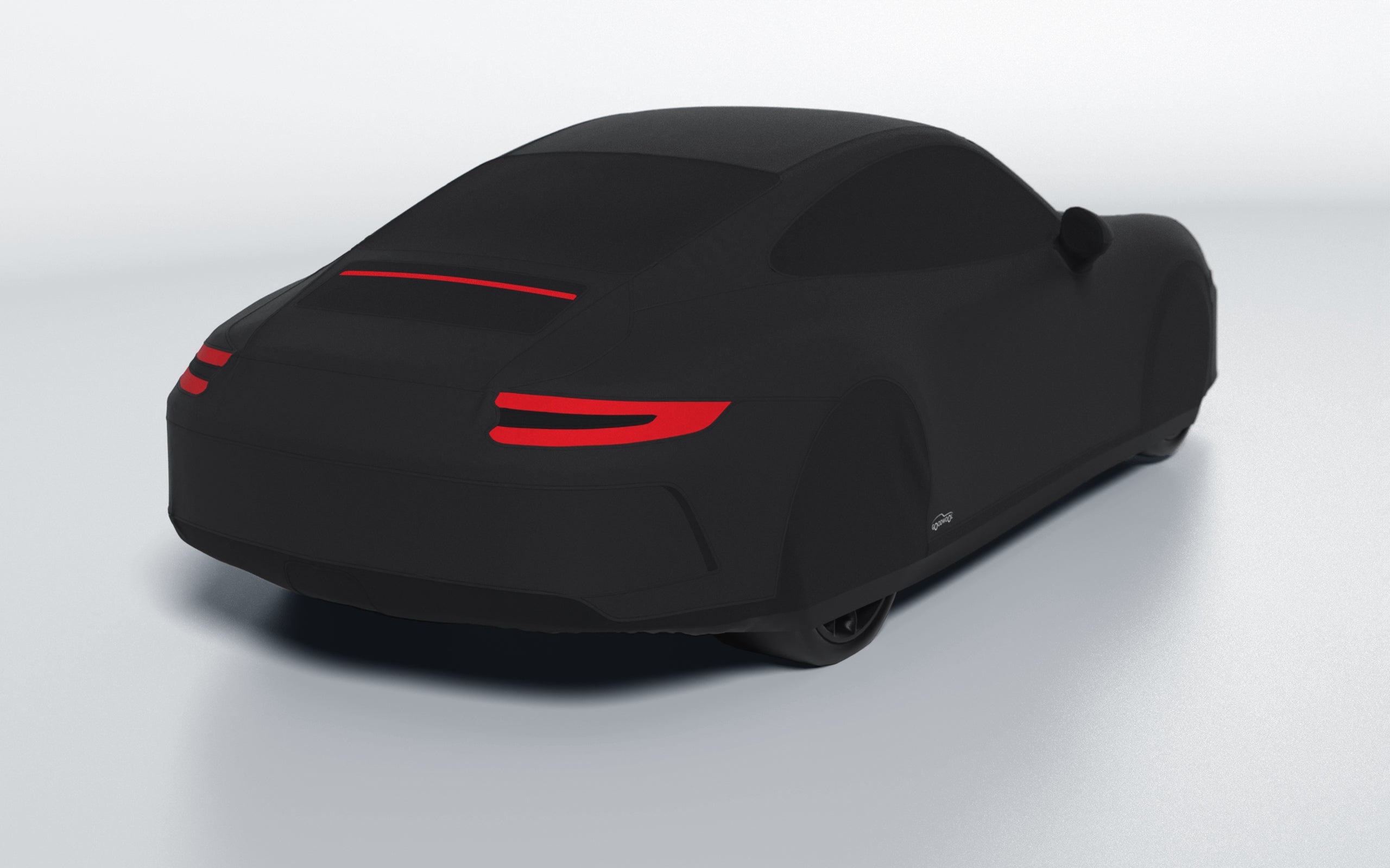 Goodwool tailor-made car cover for Porsche 911 (991.2) GT3 Touring — Black 850