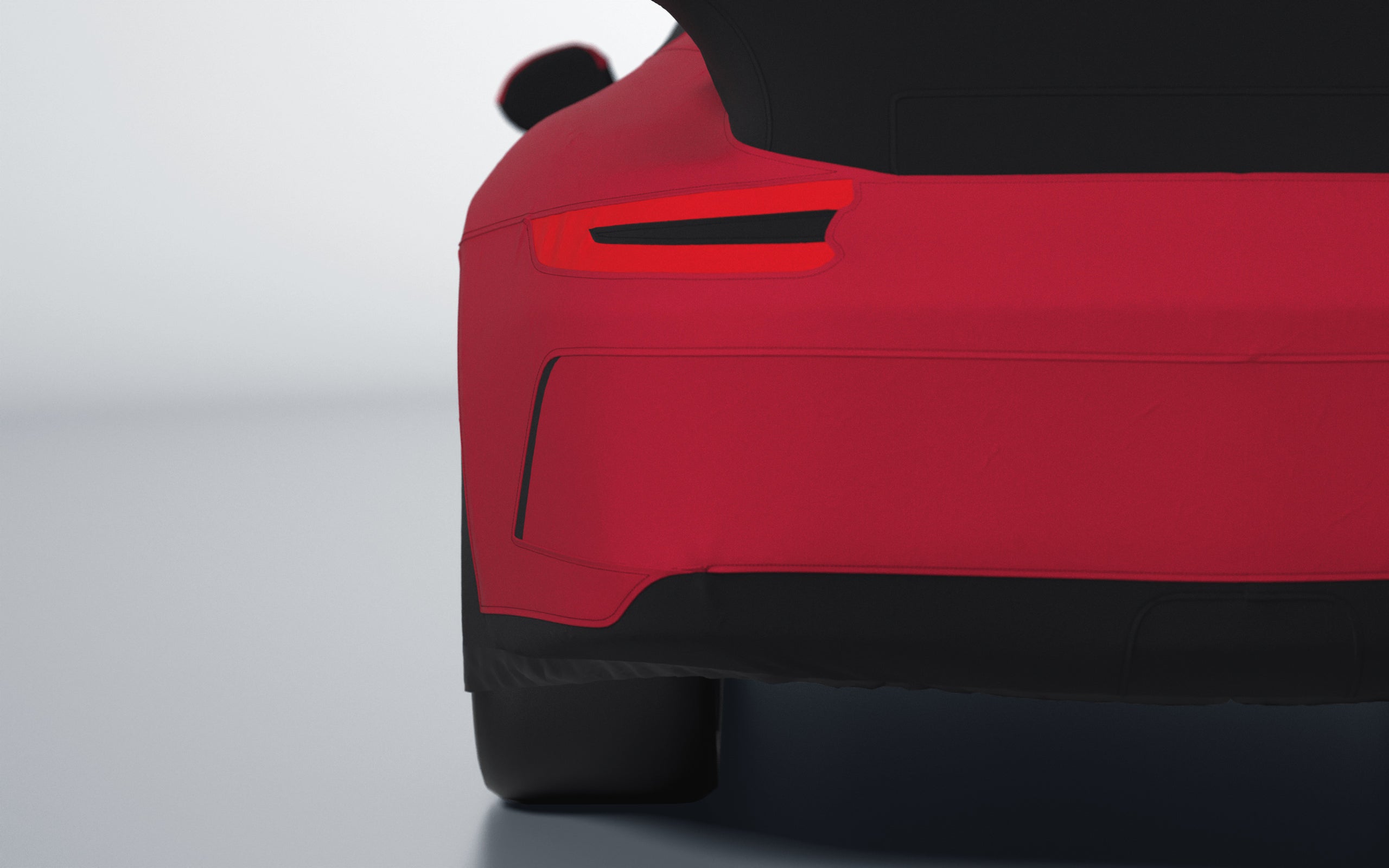 Goodwool tailor-made car cover for Porsche 911 (991.2) GT3 — Red 130