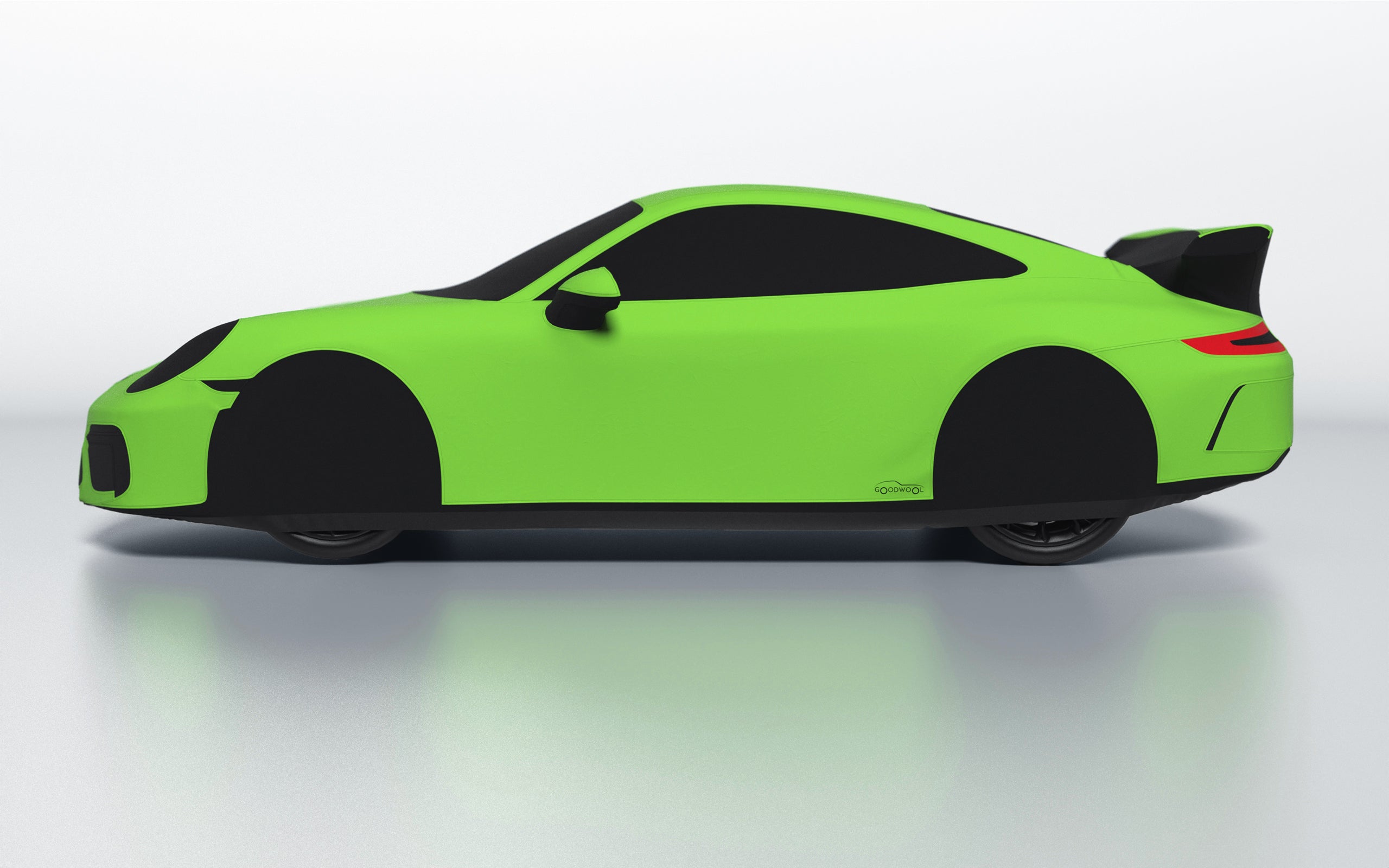 Goodwool tailor-made car cover for Porsche 911 (991.2) GT3 — Green 430