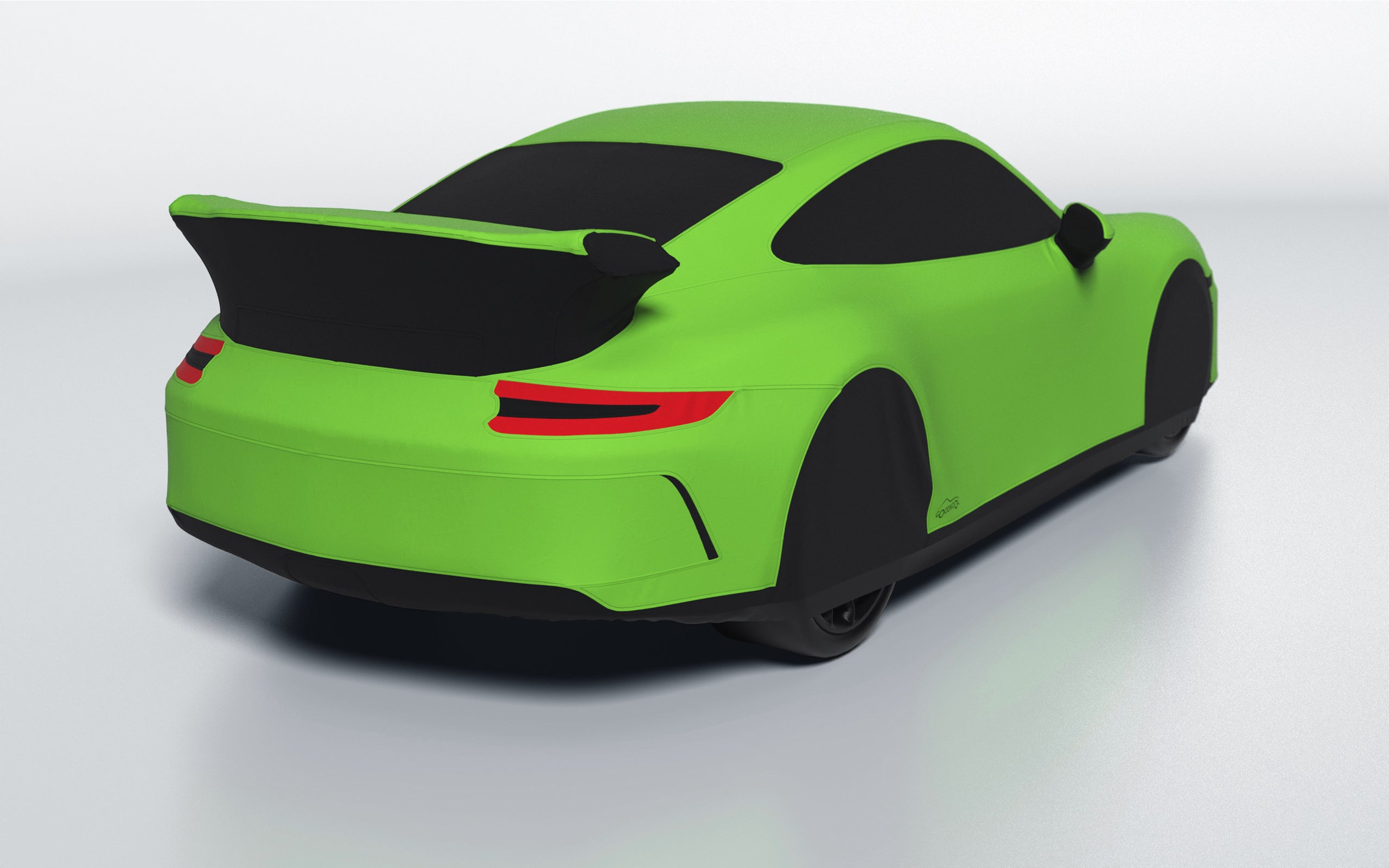 Goodwool tailor-made car cover for Porsche 911 (991.2) GT3 — Green 430
