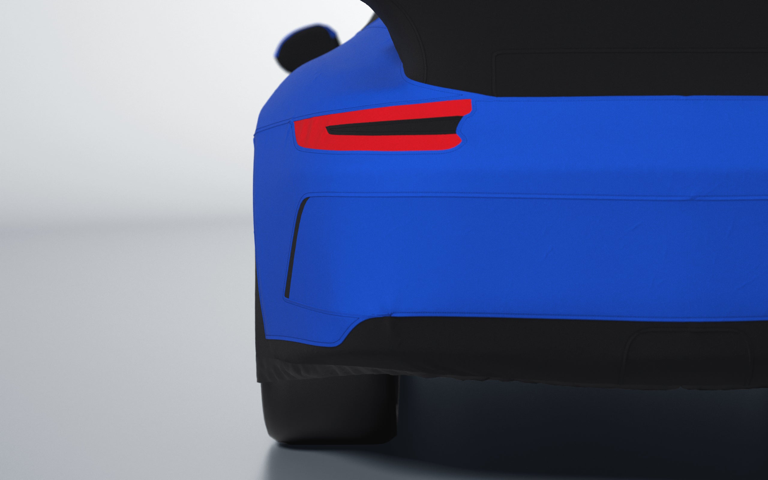 Goodwool tailor-made car cover for Porsche 911 (991.2) GT3 — Blue 545