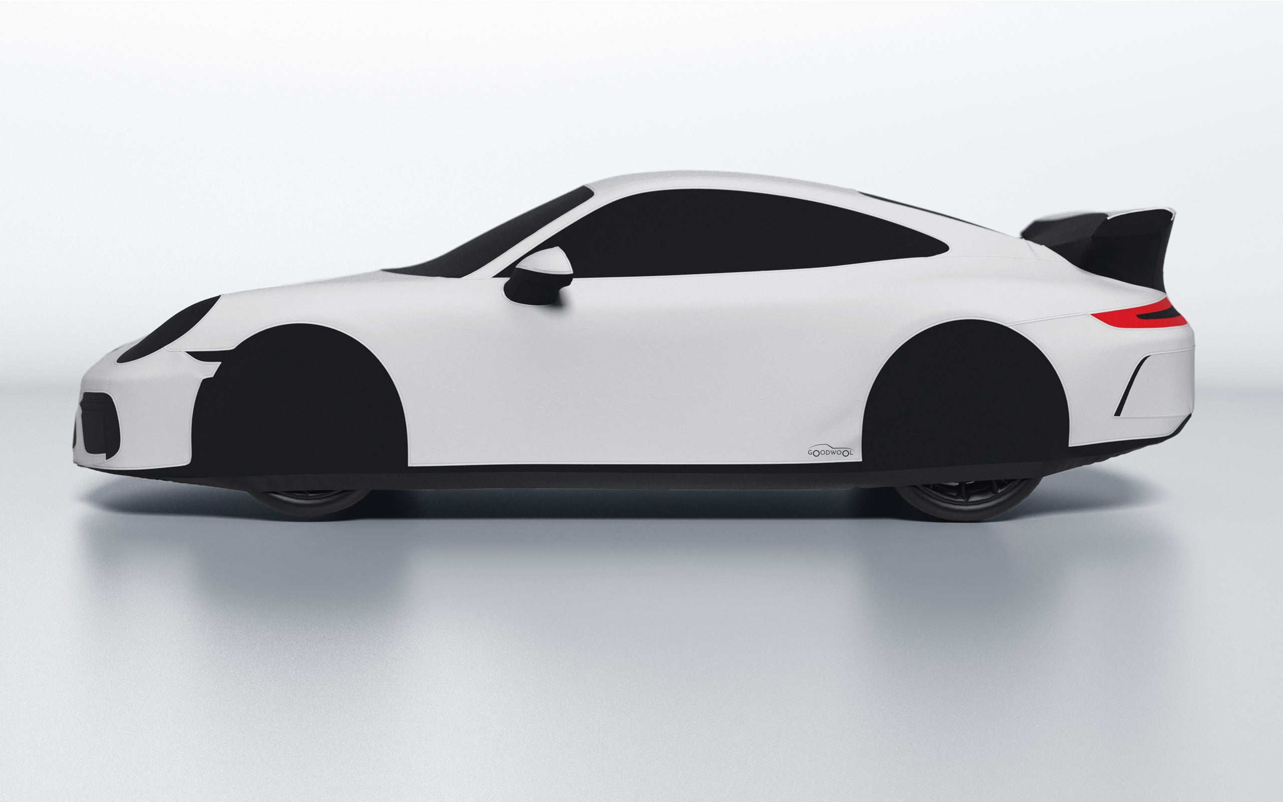 Goodwool tailor-made car cover for Porsche 911 (991.2) GT3 — Grey 710