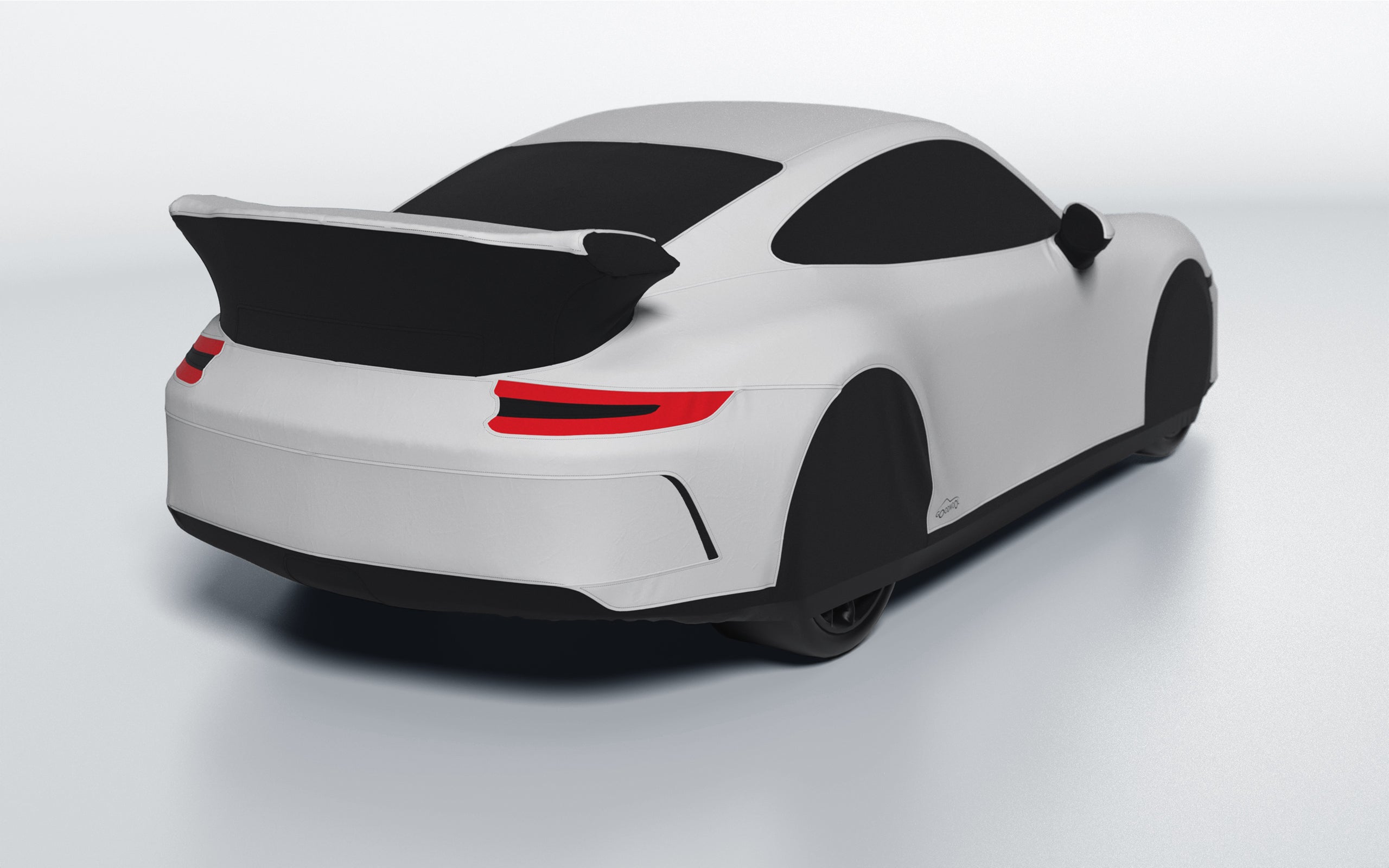 Goodwool tailor-made car cover for Porsche 911 (991.2) GT3 — Grey 710