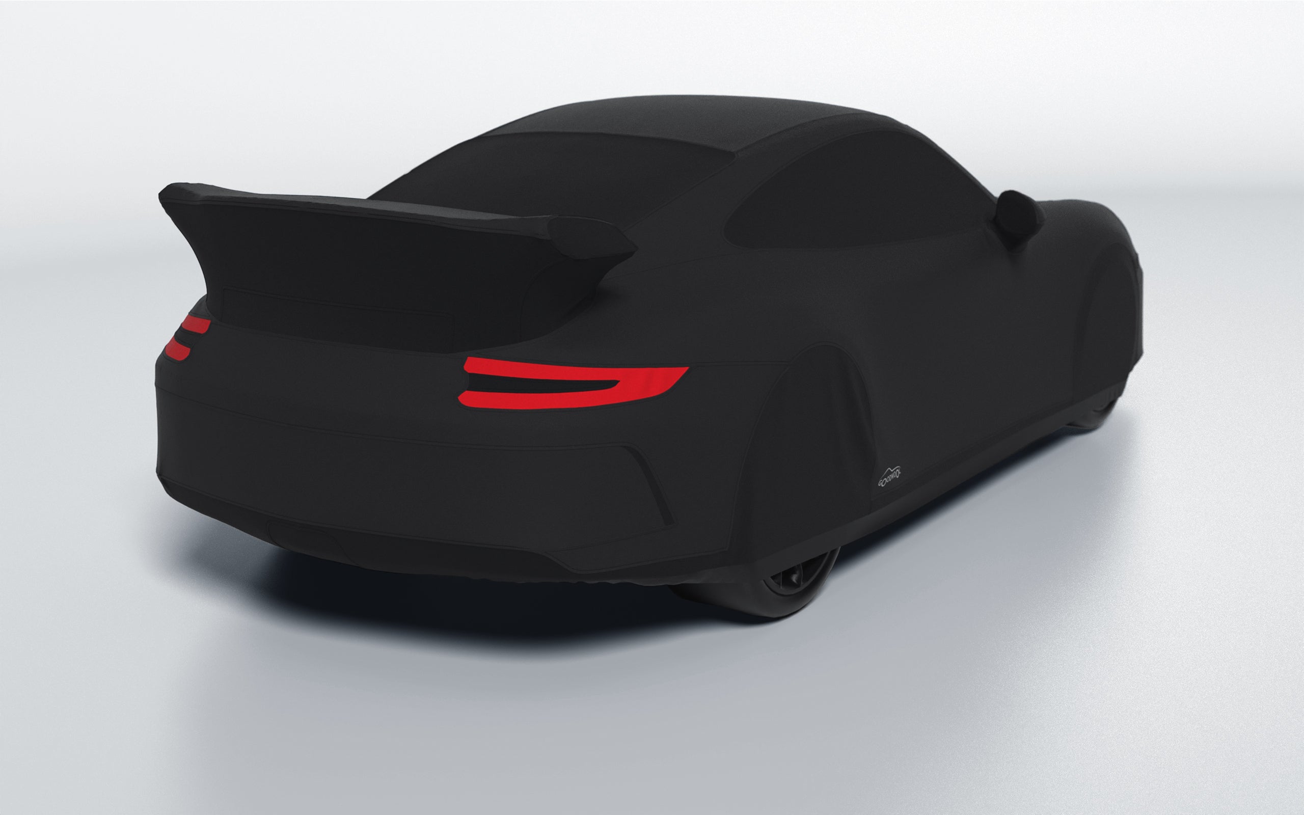 Goodwool tailor-made car cover for Porsche 911 (991.2) GT3 — Black 850