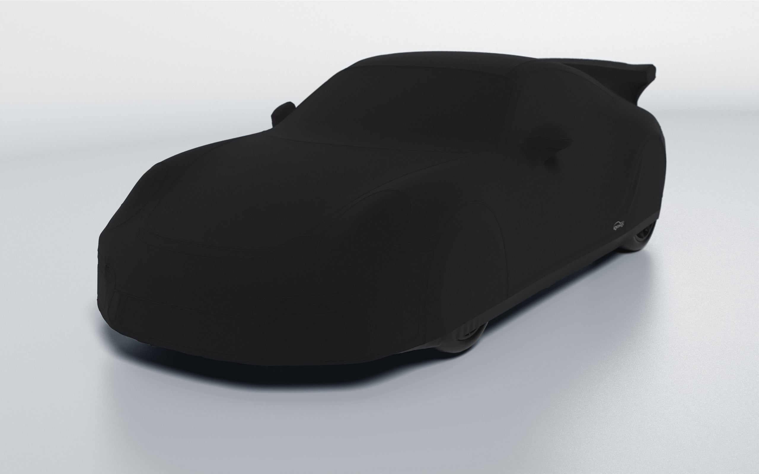 Goodwool tailor-made car cover for Porsche 911 (991.2) GT3 — Black 890