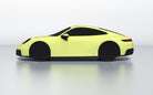 Goodwool tailor-made car cover for Porsche 911 (992.2) Carrera 4 GTS — Yellow 390