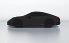 Goodwool tailor-made car cover for Porsche 911 (992.2) Carrera 4 GTS — Black 850