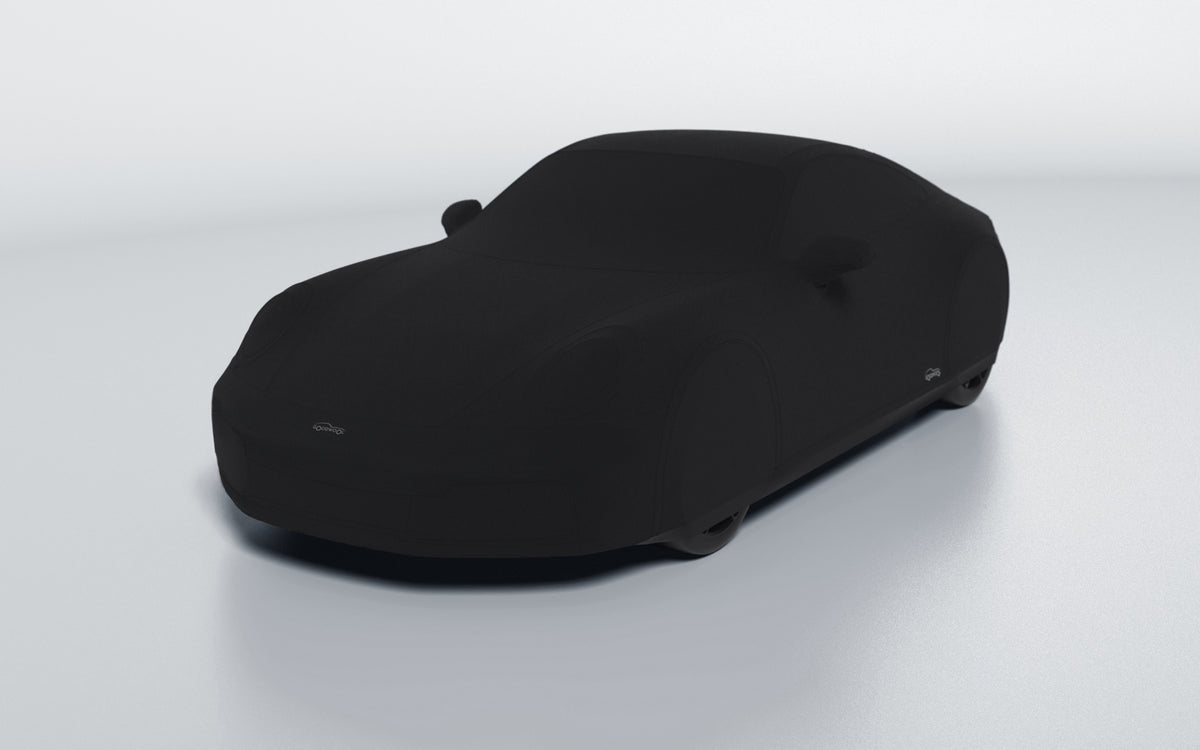 Goodwool tailor-made car cover for Porsche 911 (992.2) Carrera 4 GTS — Black 890