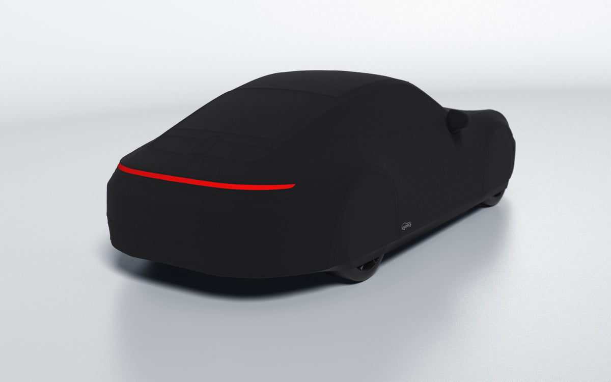 Goodwool tailor-made car cover for Porsche 911 (992.2) Carrera 4 GTS — Black 890