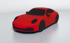 Goodwool tailor-made car cover for Porsche 911 (992.2) Carrera 4S — Red 150