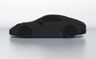 Goodwool tailor-made car cover for Porsche 911 (992.2) Carrera S Cabriolet — Black 850