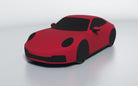 Goodwool tailor-made car cover for Porsche 911 (992.2) Carrera S — Red 130