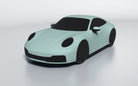 Goodwool tailor-made car cover for Porsche 911 (992.2) Carrera S — Green 415