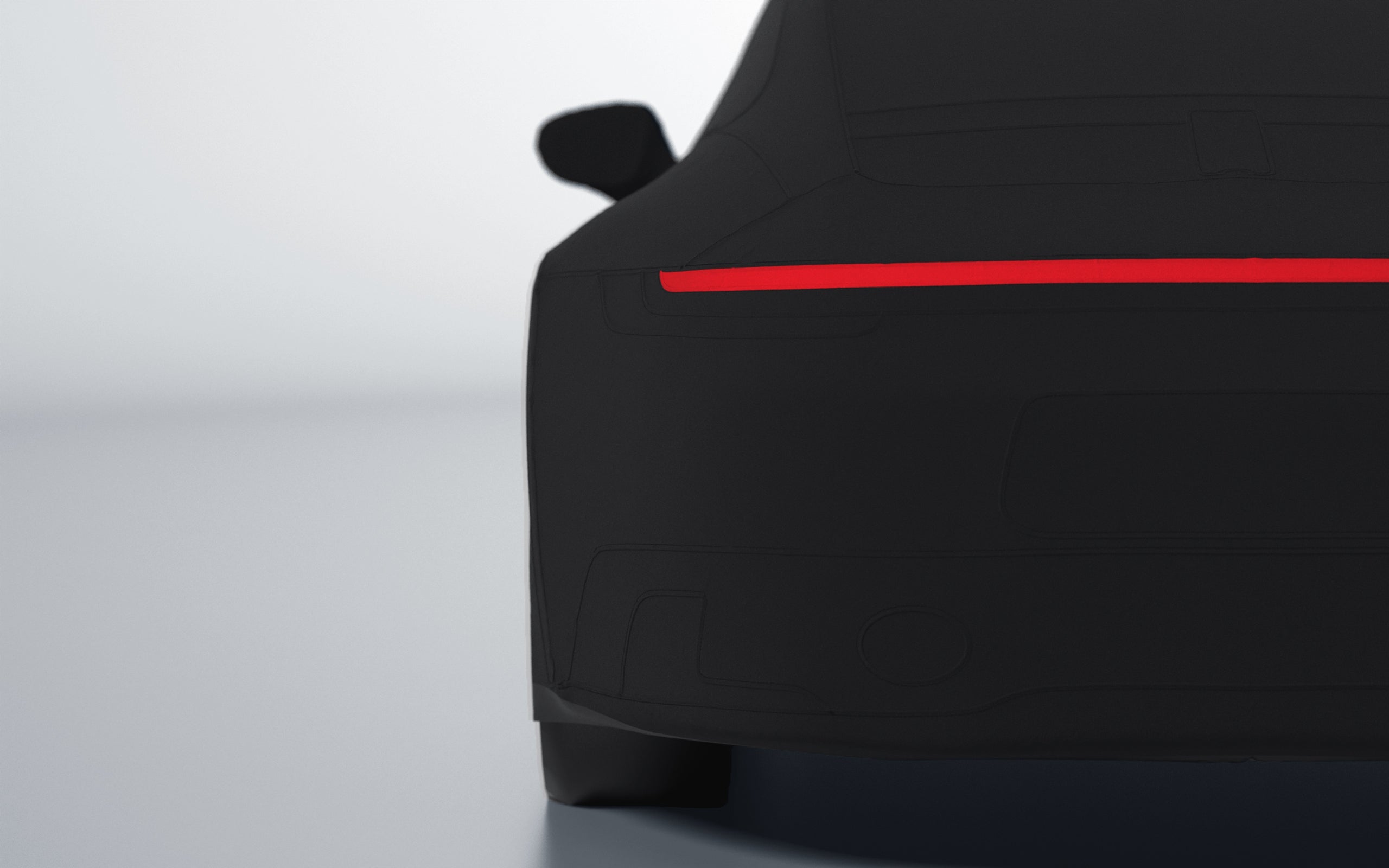 Goodwool tailor-made car cover for Porsche 911 (992.1) Carrera GTS — Black 890