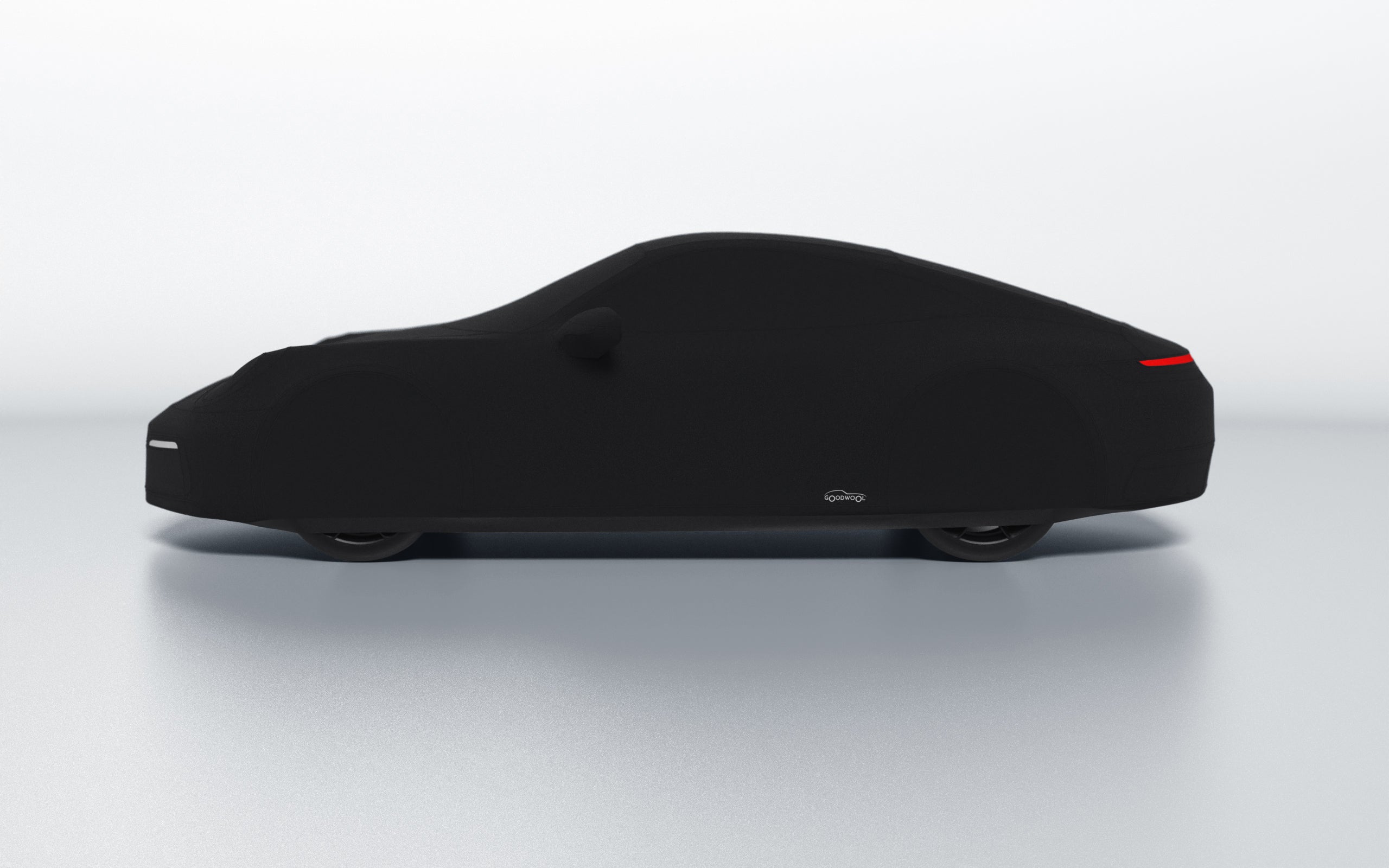 Goodwool tailor-made car cover for Porsche 911 (992.1) Carrera — Black 890