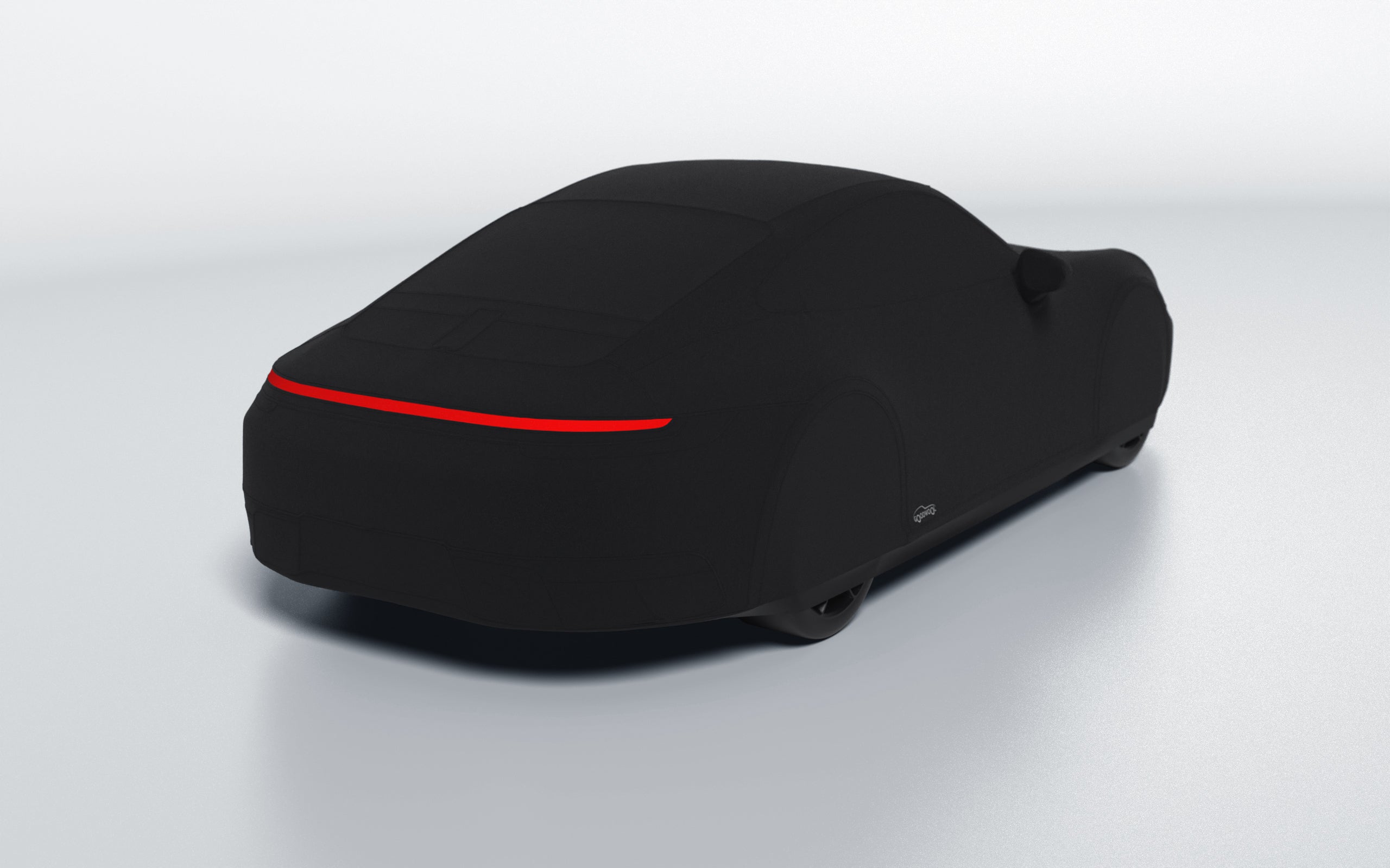 Goodwool tailor-made car cover for Porsche 911 (992.1) Carrera — Black 890
