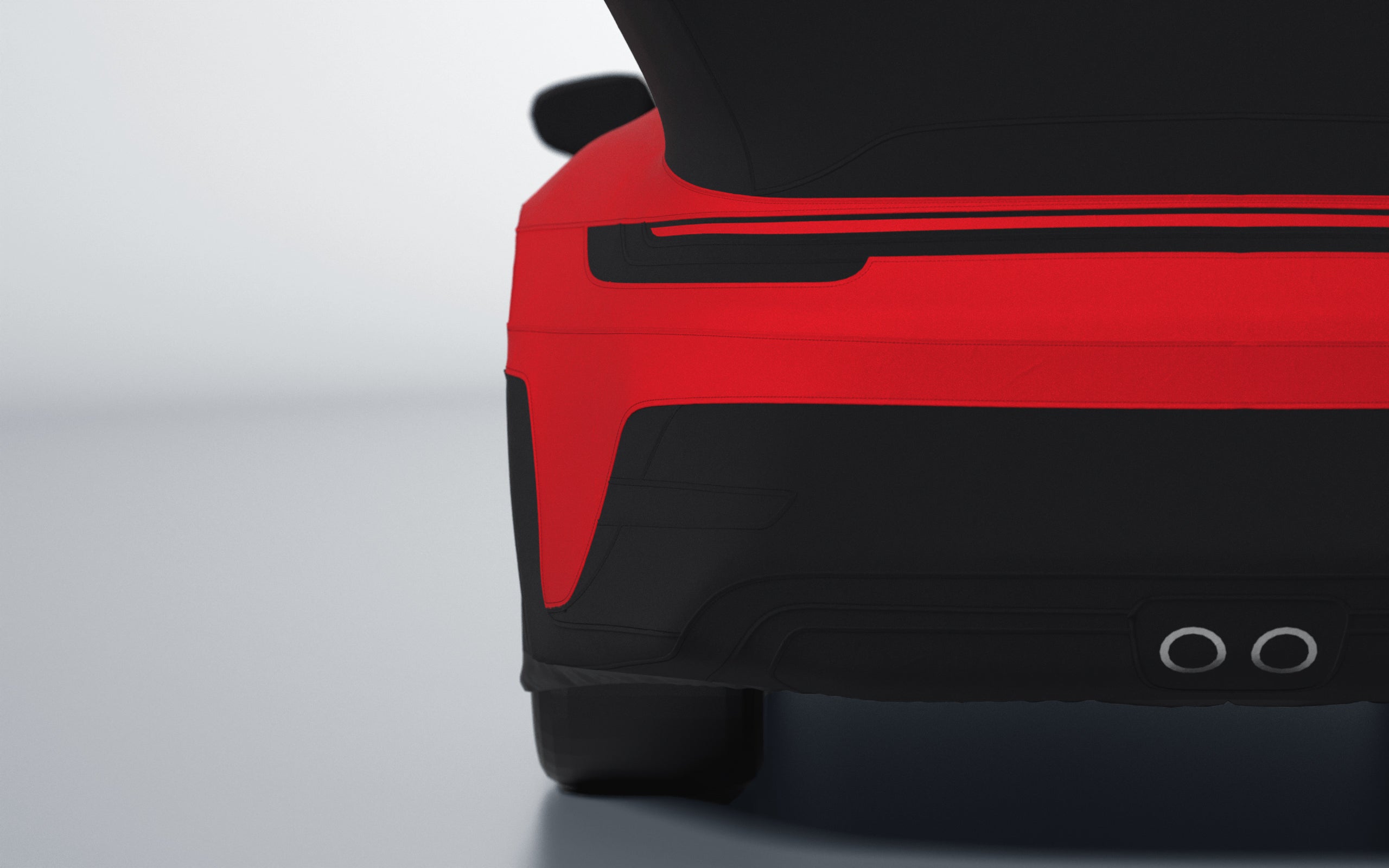 Goodwool tailor-made car cover for Porsche 911 (992.1) GT3 RS — Red 150