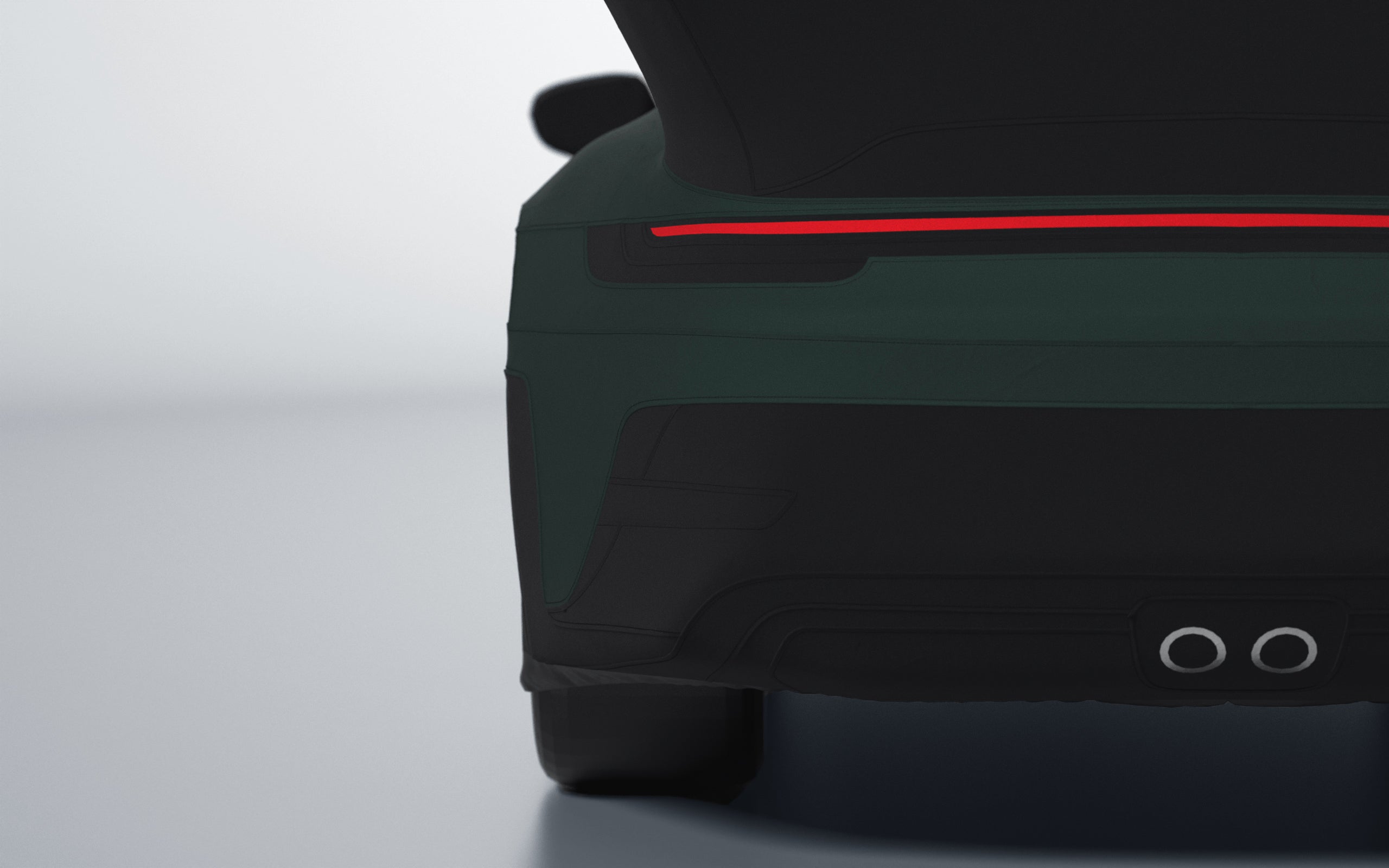 Goodwool tailor-made car cover for Porsche 911 (992.1) GT3 RS — Green 490