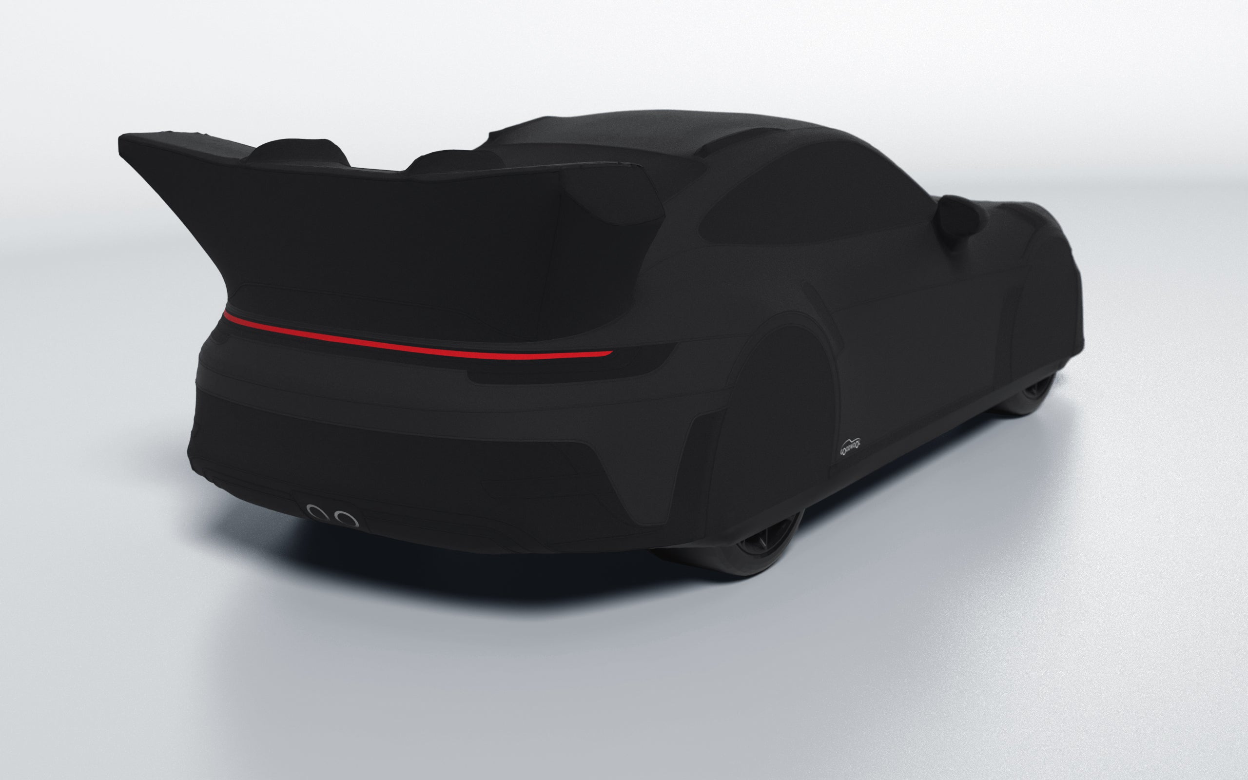 Goodwool tailor-made car cover for Porsche 911 (992.1) GT3 RS — Black 850