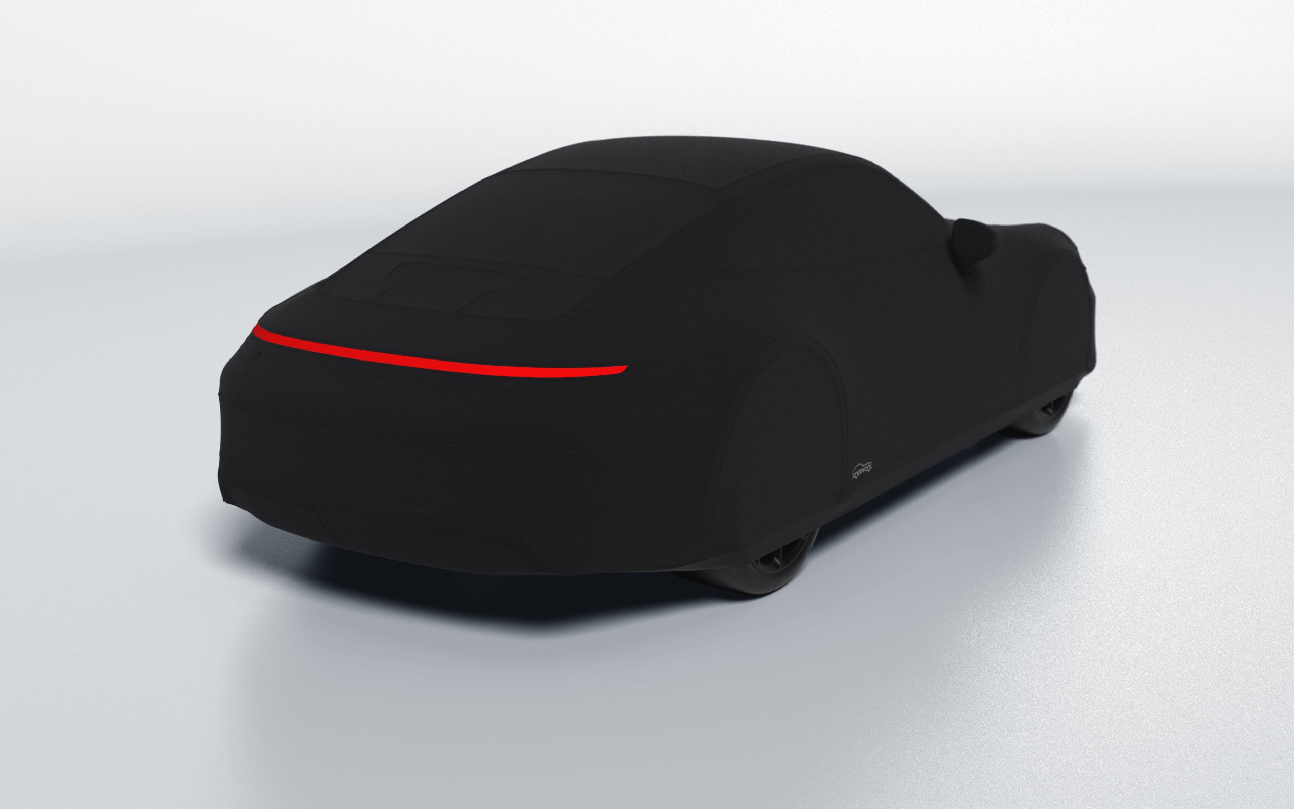 Goodwool tailor-made car cover for Porsche 911 (992.1) GT3 Touring — Black 890
