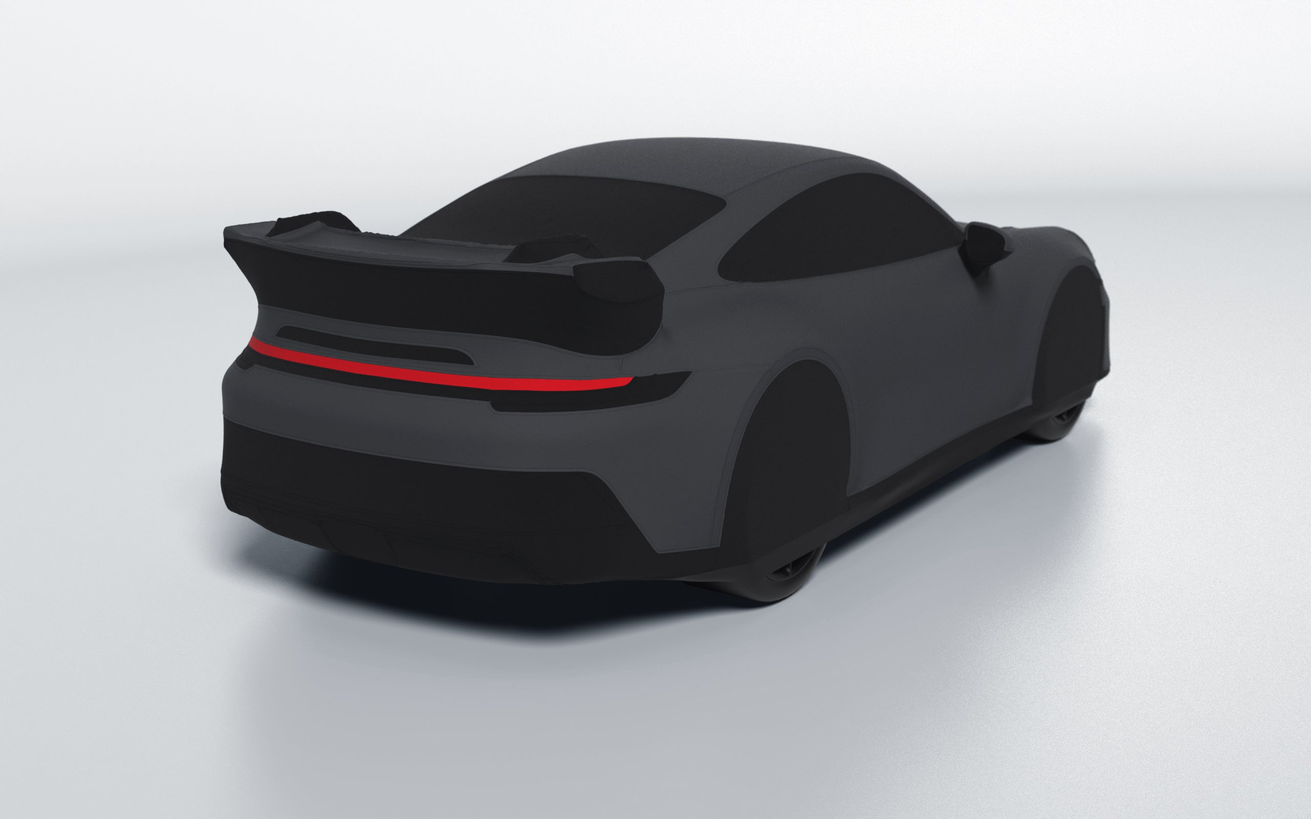 Goodwool tailor-made car cover for Porsche 911 (992.1) GT3 — Grey 790
