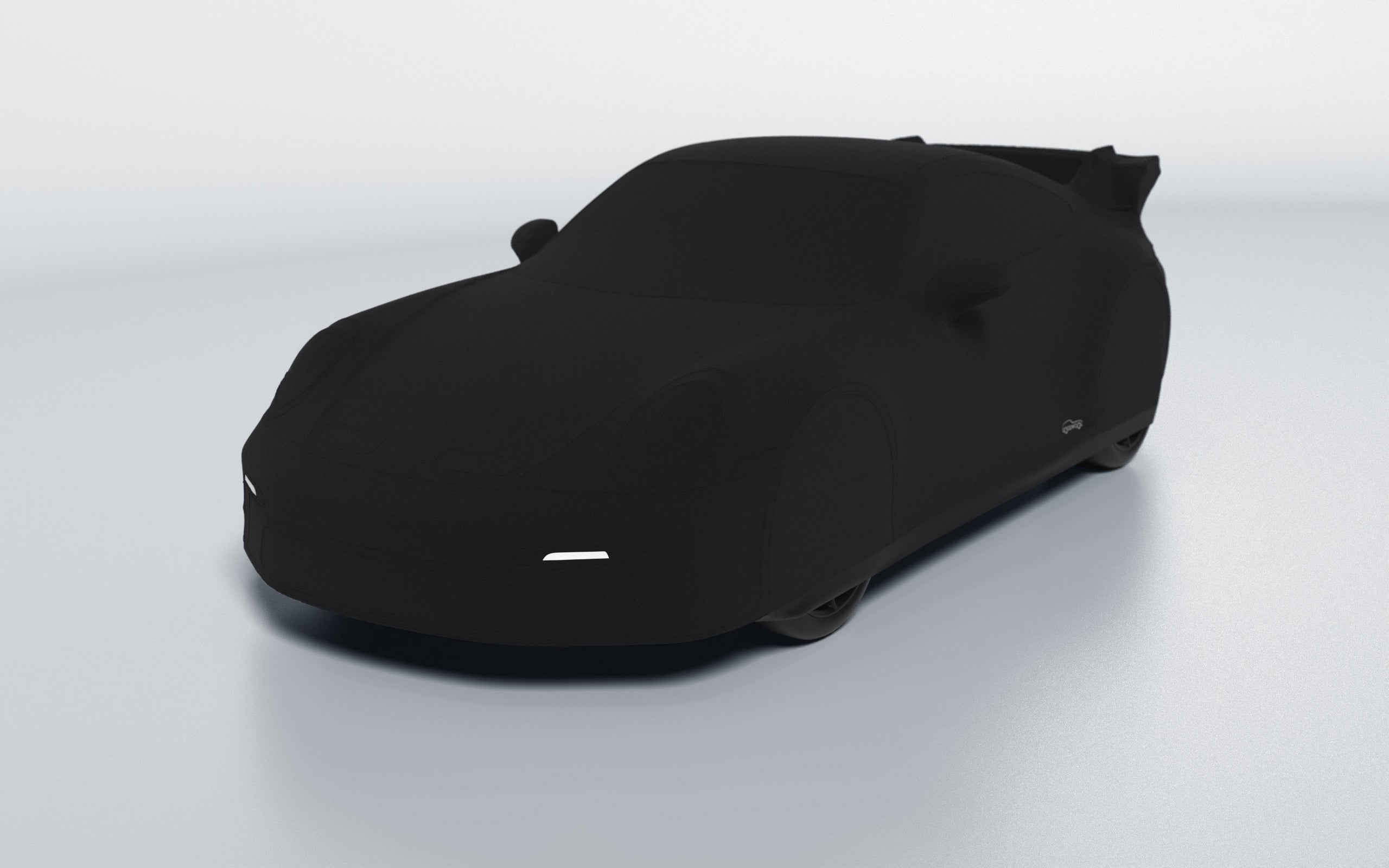 Goodwool tailor-made car cover for Porsche 911 (992.1) GT3 — Black 890