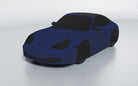 Goodwool tailor-made car cover for Porsche 911 (996.1) Carrera 4 Cabriolet — Blue 565