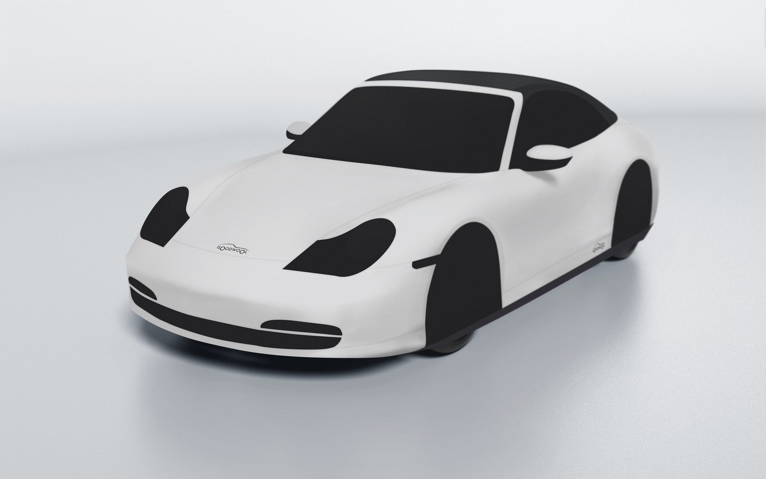 Goodwool tailor-made car cover for Porsche 911 (996.1) Carrera 4 Cabriolet — Grey 710