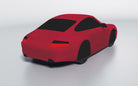 Goodwool tailor-made car cover for Porsche 911 (996.1) Carrera 4 — Red 130