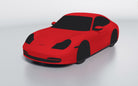 Goodwool tailor-made car cover for Porsche 911 (996.1) Carrera 4 — Red 150