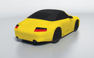 Goodwool tailor-made car cover for Porsche 911 (996.1) Carrera Cabriolet — Yellow 340