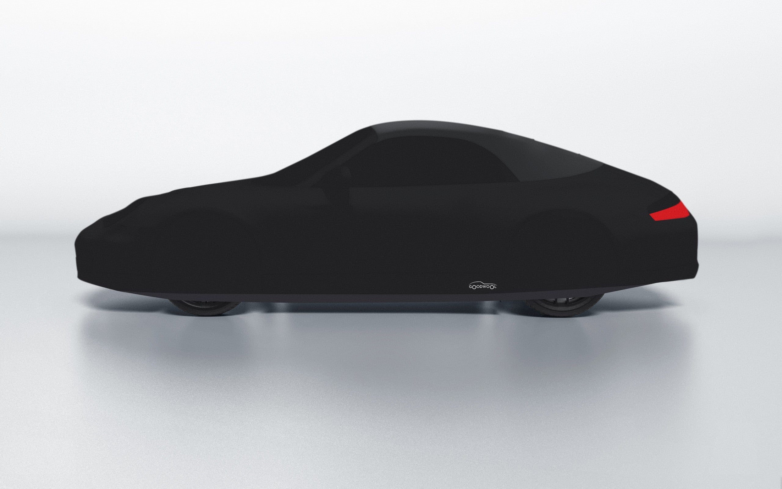 Goodwool tailor-made car cover for Porsche 911 (996.1) Carrera Cabriolet — Black 890