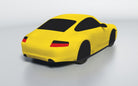 Goodwool tailor-made car cover for Porsche 911 (996.2) Carrera 4 — Yellow 340