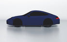 Goodwool tailor-made car cover for Porsche 911 (996.2) Carrera 4 — Blue 565