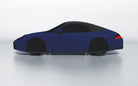 Goodwool tailor-made car cover for Porsche 911 (996.2) Carrera Cabriolet — Blue 565